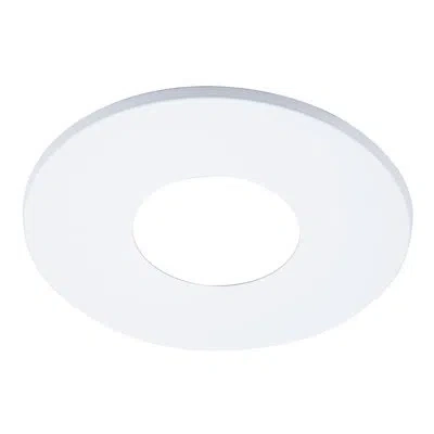 Halo 2" Recessed Open Pinhole Trim In White