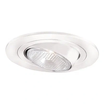Halo 4" Eyeball Recessed Trim In White