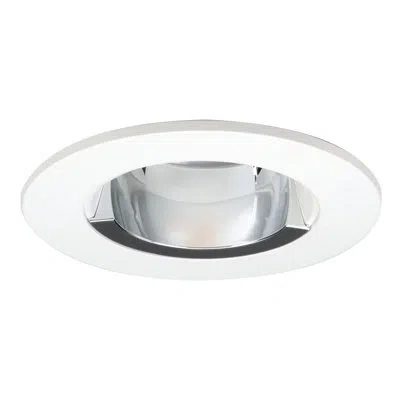 Halo 4" White Reflector Trim
