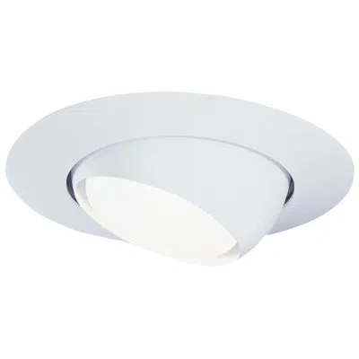Halo 6" Recessed Trim In White