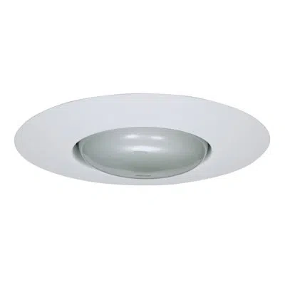 Halo 6" Recessed Trim In White