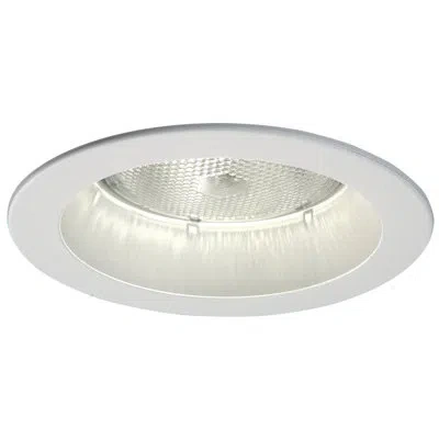 Halo 6" Recessed Trim In White