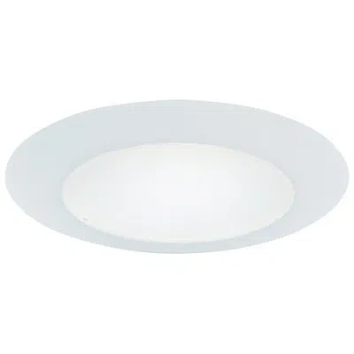 Halo 6" Recessed Trim In White