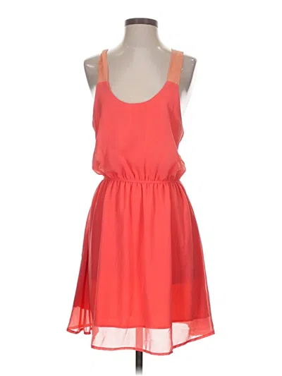 Pre-owned Halo Casual Dress In Pink
