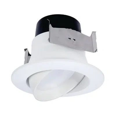Halo La4 Series Matte Warm White 4 In. W Led Adjustable Retrofit Kit 9 W