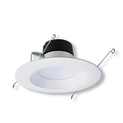 Halo Matte White 6 In Plastic Led Retrofit Recessed Lighting 10 W