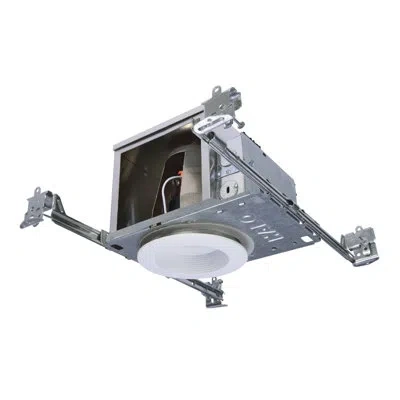Halo New Construction Ic Rated Recessed Housing In Gray