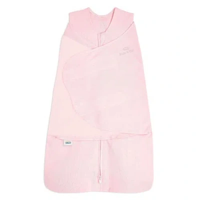 Halo Sleepsack Swaddle 100% Organic Cotton 1.5 Tog Newborn 1-piece Gift Set With Box In Pink