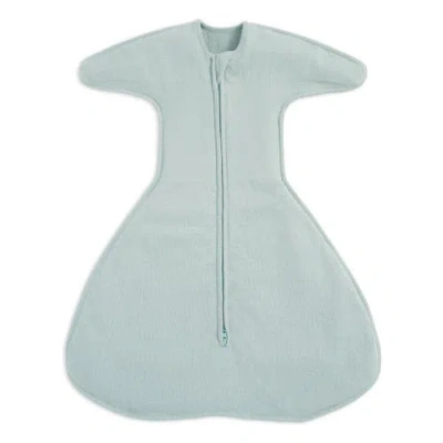 Halo Sleepsack Swaddlestretch, Arms Up Or Extended Arms, Newborn Baby Swaddle In Blue