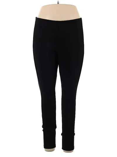 Pre-owned Halogen Active Pants In Black