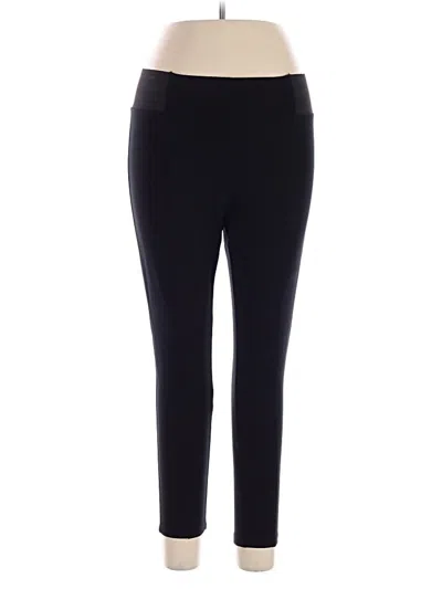 Pre-owned Halogen Active Pants In Black