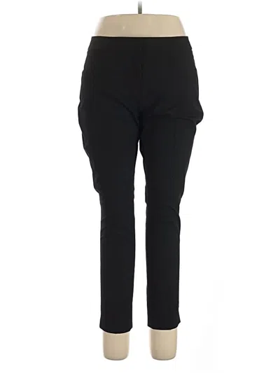 Pre-owned Halogen Active Pants In Black