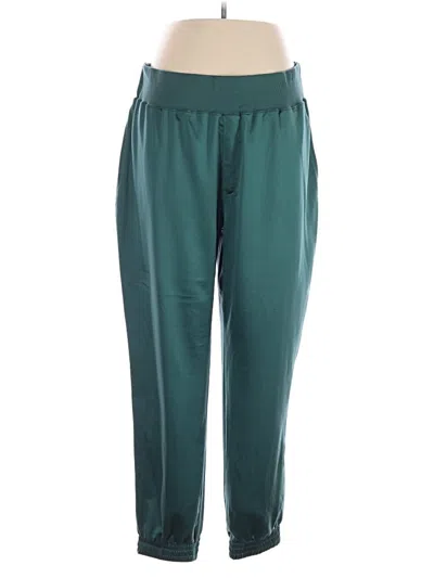 Pre-owned Halogen Active Pants In Blue