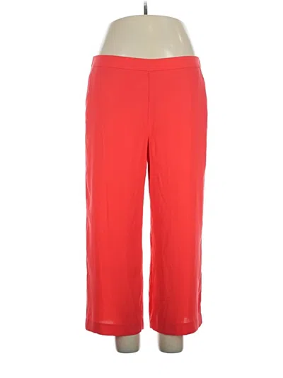 Pre-owned Halogen Active Pants In Red