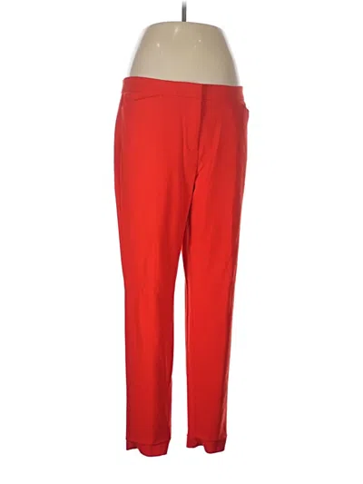Pre-owned Halogen Active Pants In Red