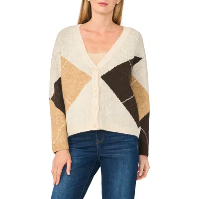 Halogen ® Argyle Cardigan In Multi