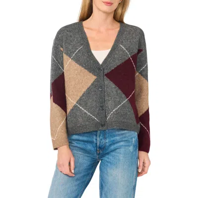 Halogen ® Argyle Cardigan In Multi