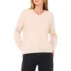 Halogen ® Argyle Sequin V-neck Sweater In Neutral