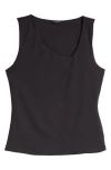 Halogen Asymmetric Tank In Rich Black