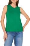 Halogen ® Back Keyhole Tank In Jolly Green