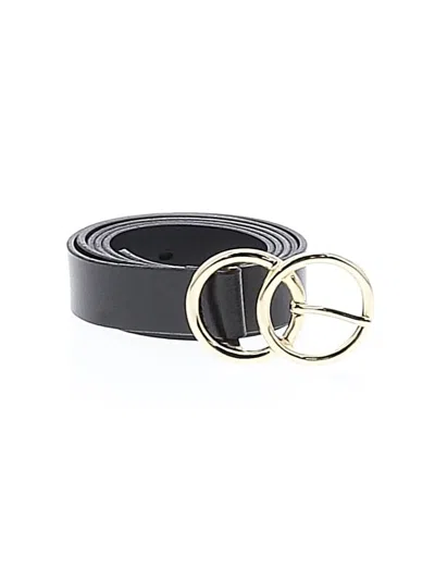 Pre-owned Halogen Belt In Black