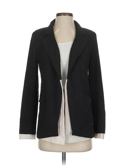 Pre-owned Halogen Blazer Jacket In Black