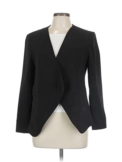 Pre-owned Halogen Blazer Jacket In Black