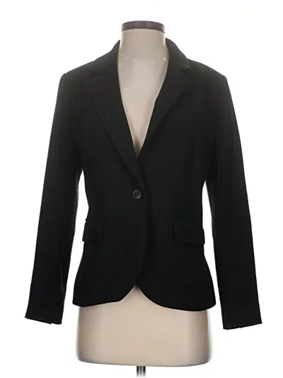 Pre-owned Halogen Blazer Jacket In Black
