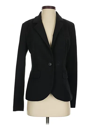 Pre-owned Halogen Blazer Jacket In Black