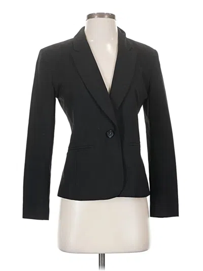 Pre-owned Halogen Blazer Jacket In Black