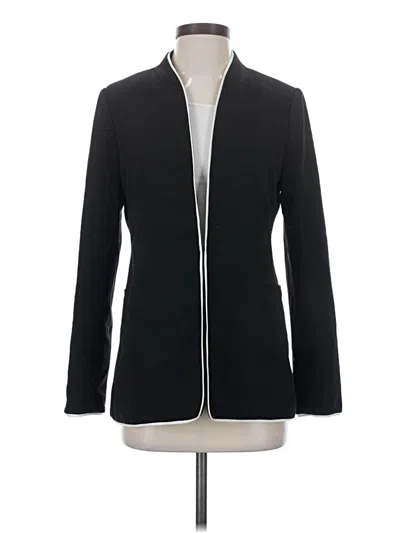 Pre-owned Halogen Blazer Jacket In Black