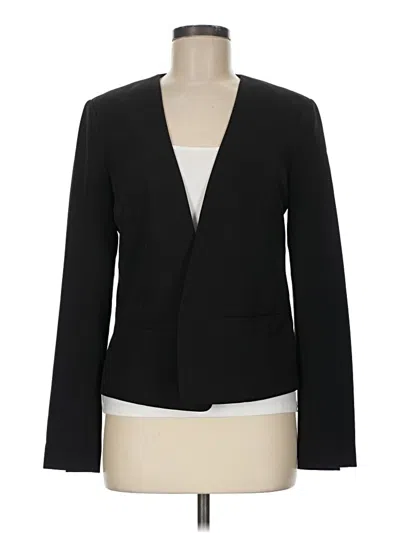 Pre-owned Halogen Blazer Jacket In Black