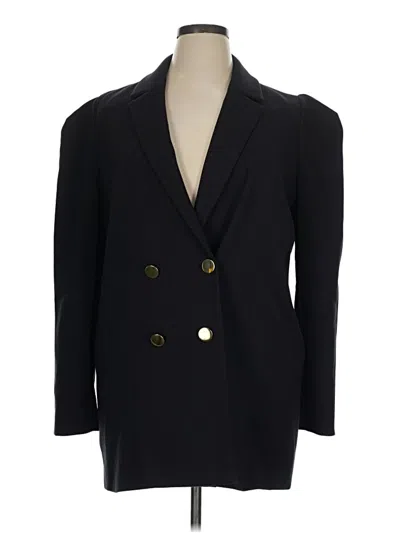 Pre-owned Halogen Blazer Jacket In Black