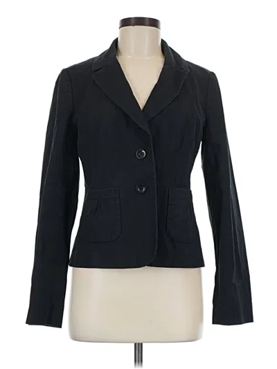 Pre-owned Halogen Blazer Jacket In Black