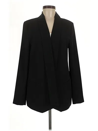 Pre-owned Halogen Blazer Jacket In Black