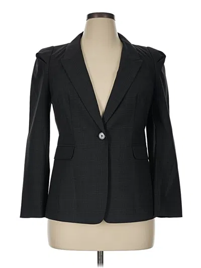 Pre-owned Halogen Blazer Jacket In Black