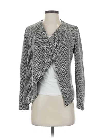 Pre-owned Halogen Blazer Jacket In Gray