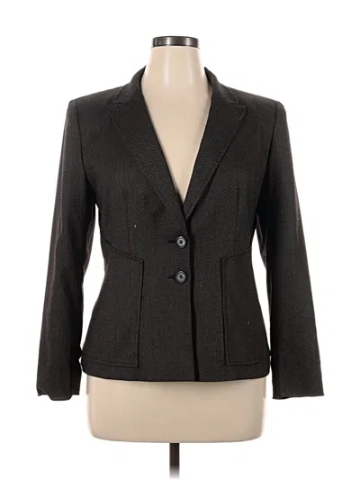 Pre-owned Halogen Blazer Jacket In Gray