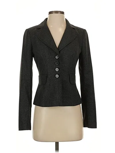 Pre-owned Halogen Blazer Jacket In Gray