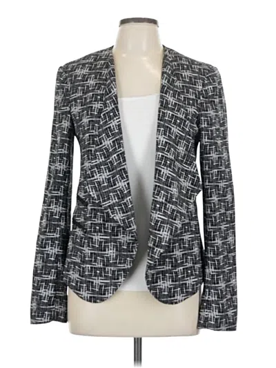 Pre-owned Halogen Blazer Jacket In Gray