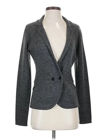 Pre-owned Halogen Blazer Jacket In Gray
