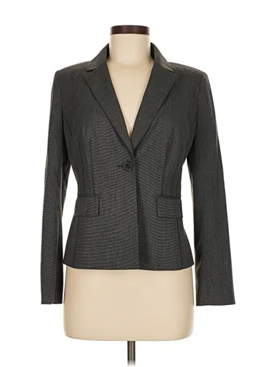 Pre-owned Halogen Blazer Jacket In Gray