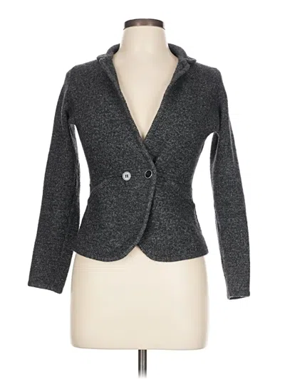 Pre-owned Halogen Blazer Jacket In Gray