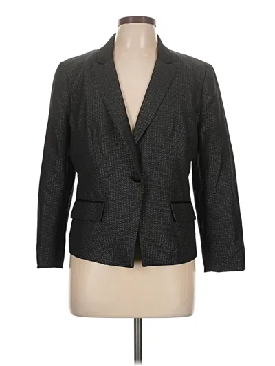 Pre-owned Halogen Blazer Jacket In Gray