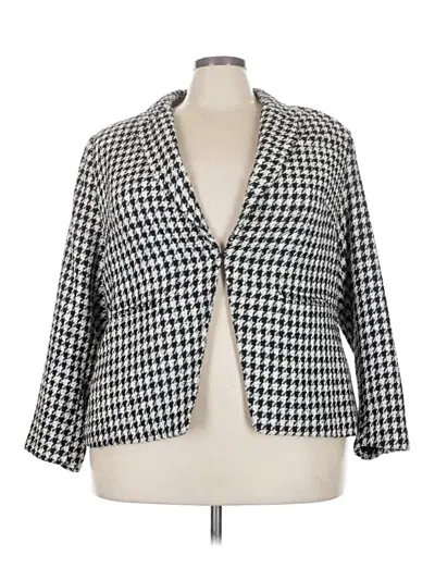 Pre-owned Halogen Blazer Jacket In Gray