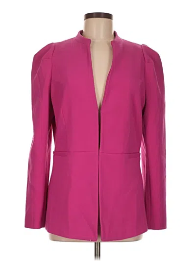Pre-owned Halogen Blazer Jacket In Pink