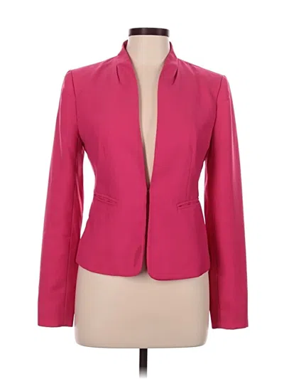 Pre-owned Halogen Blazer Jacket In Pink
