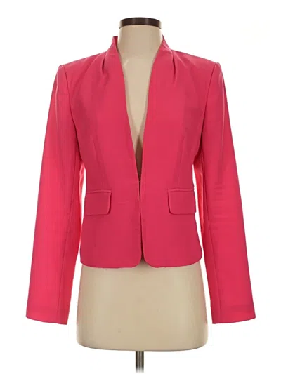 Pre-owned Halogen Blazer Jacket In Pink