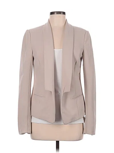 Pre-owned Halogen Blazer Jacket In Tan