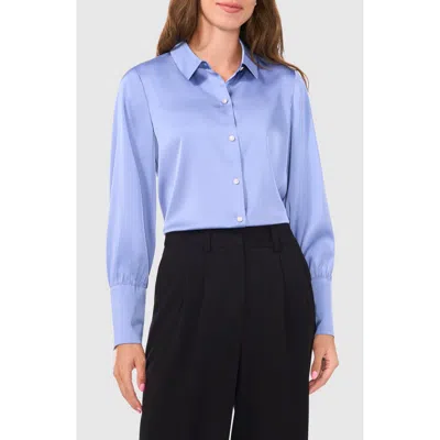 Halogen ® Button-up Shirt In Blue Blossom